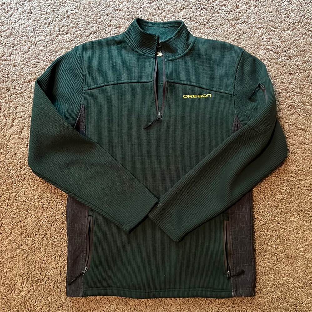 Oregon Ducks 3/4 Zip Pullover